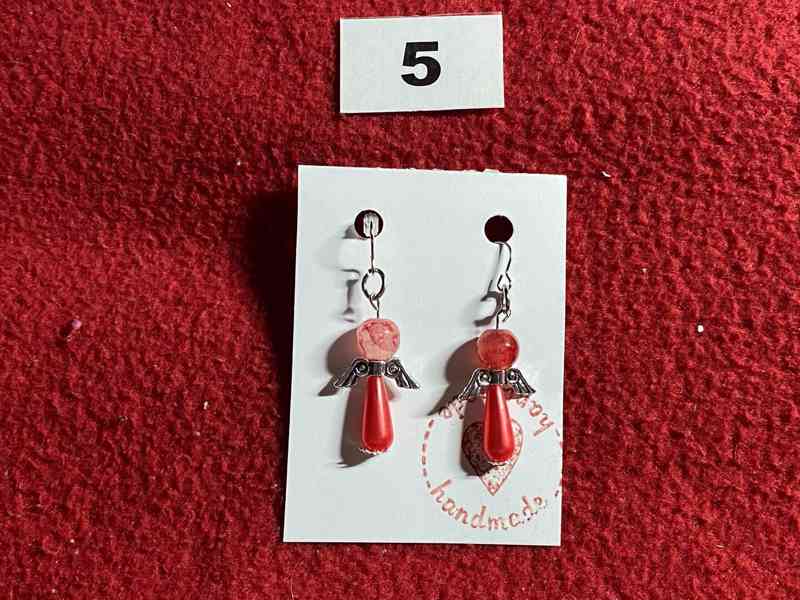 Naušnice - andílek - více variant  - foto 6