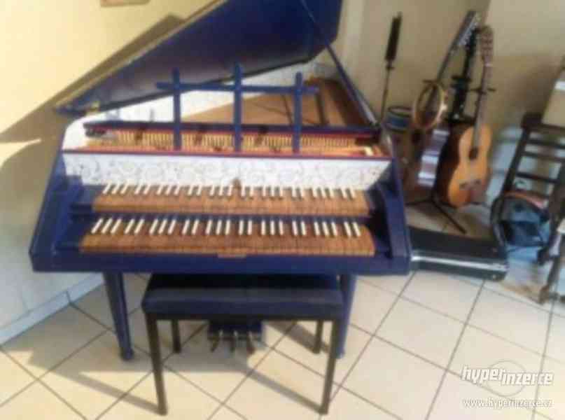 prodám cembalo, spinet a virginal - foto 3