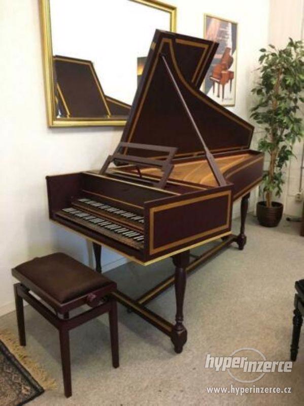 prodám cembalo, spinet a virginal - foto 8