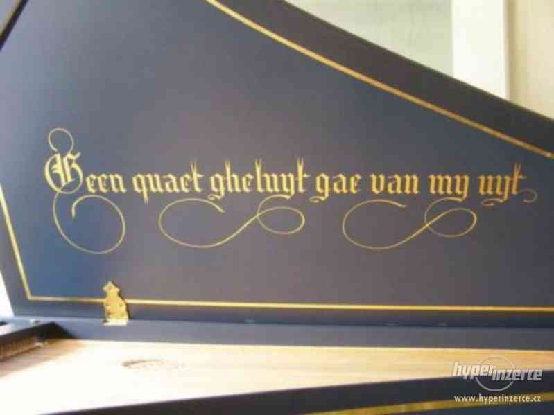 prodám cembalo, spinet a virginal - foto 13
