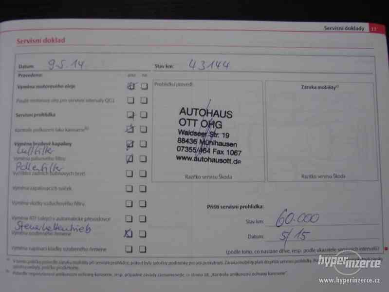 Škoda Roomster 1.2 TSI r.v.2010 2.Maj.serv.kníž.(63 KW) - foto 21