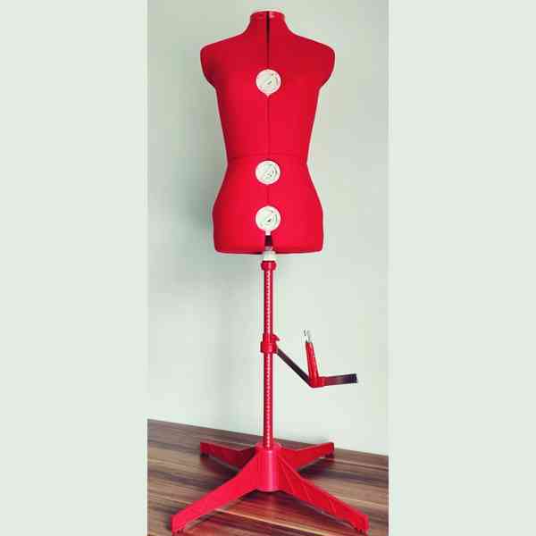 Krejčovská panna figurína nastavitelná SINGER S/M - foto 3