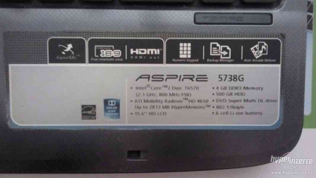 Acer Aspire 5738G-654G50Mnbb - foto 2