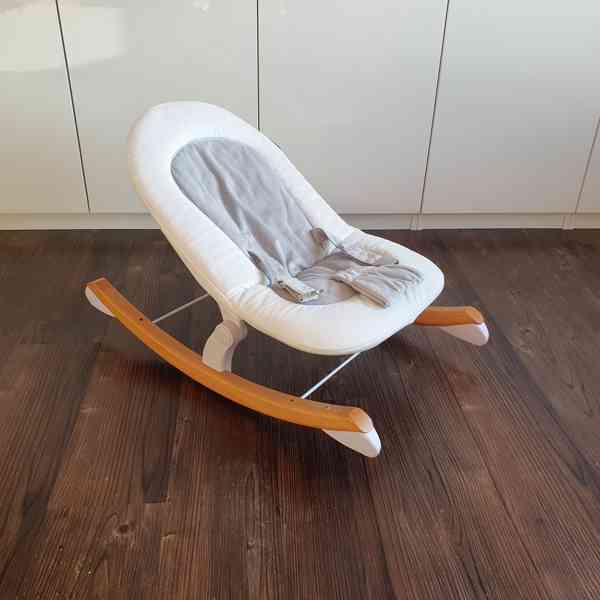 Houpací lehátko Kinderkraft FINIO White (0m - 12m) - foto 2