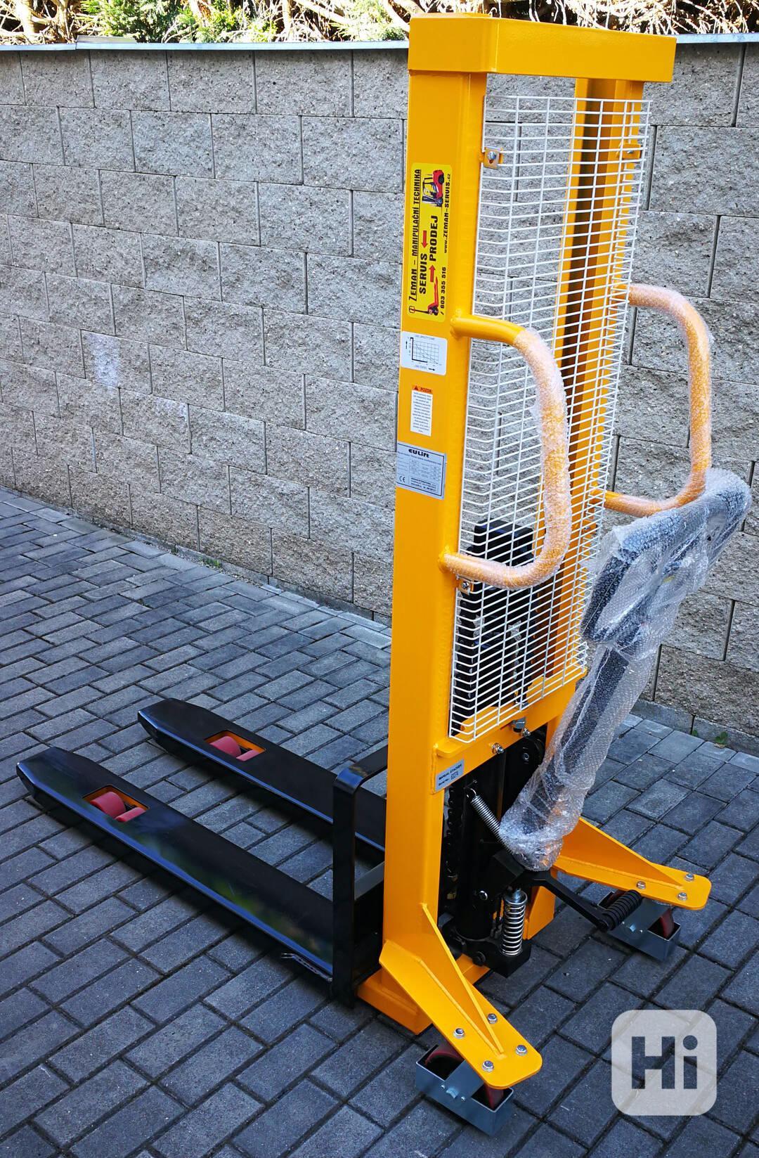 Vysokozdvižný vozík. Zdvih 1200mm. Záruka. - foto 1