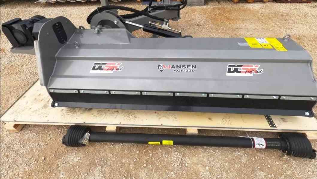 Jansen AGF-220 - 220cm priekopový mulčovač - foto 3