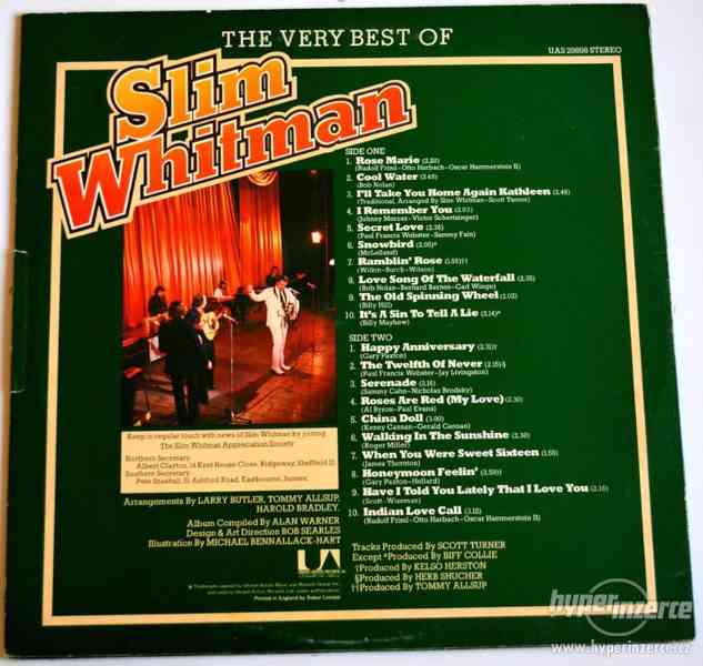 SLIM WHITMAN - THE VERY BEST OF - foto 2