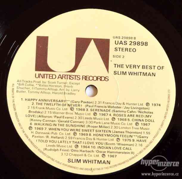 SLIM WHITMAN - THE VERY BEST OF - foto 6