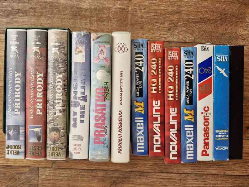 Nové prázdné i nahrané videokazety - foto 2
