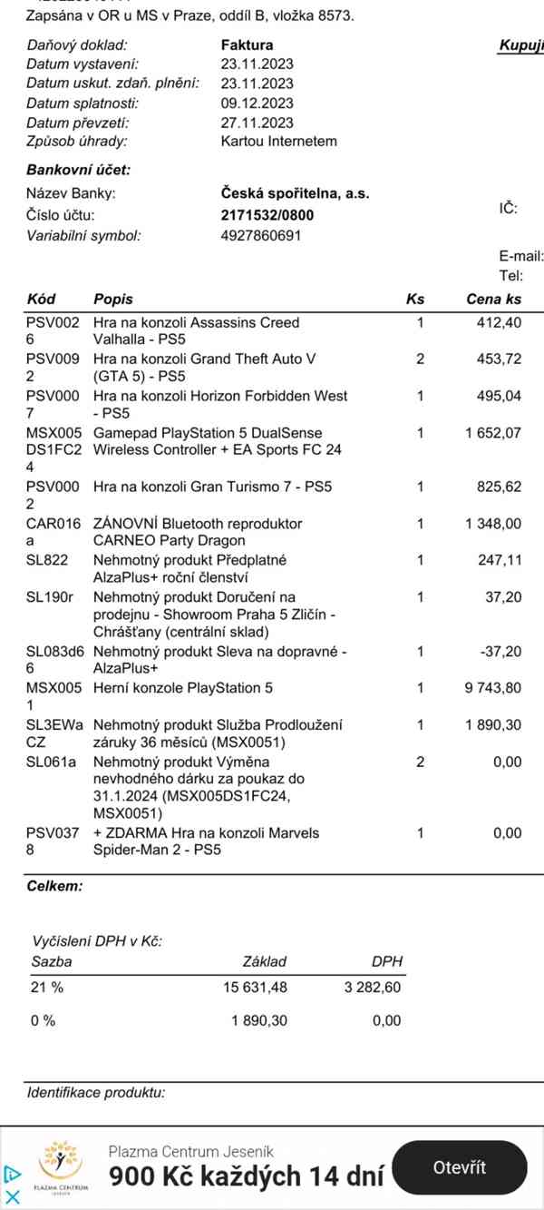 PlayStation 5 s mechanikou a hrami  - foto 3