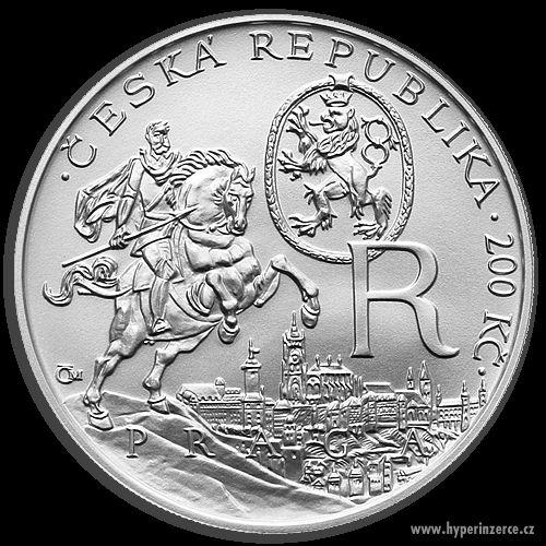 Stříbrná mince 400. výročí úmrtí Rudolfa II. PROOF - foto 2