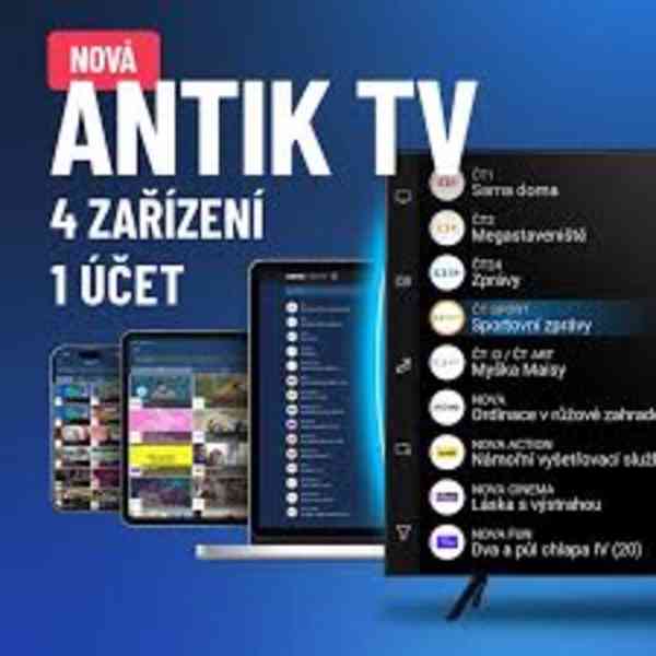Vouchery na Antik TV    CZ / SK