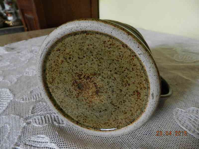 Keramický korbel pulitr - značený - foto 6
