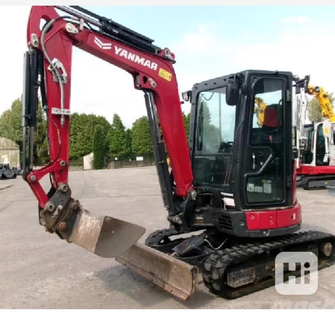 Sklo sklá okno okná na minibagre Yanmar SV VIO... - foto 1