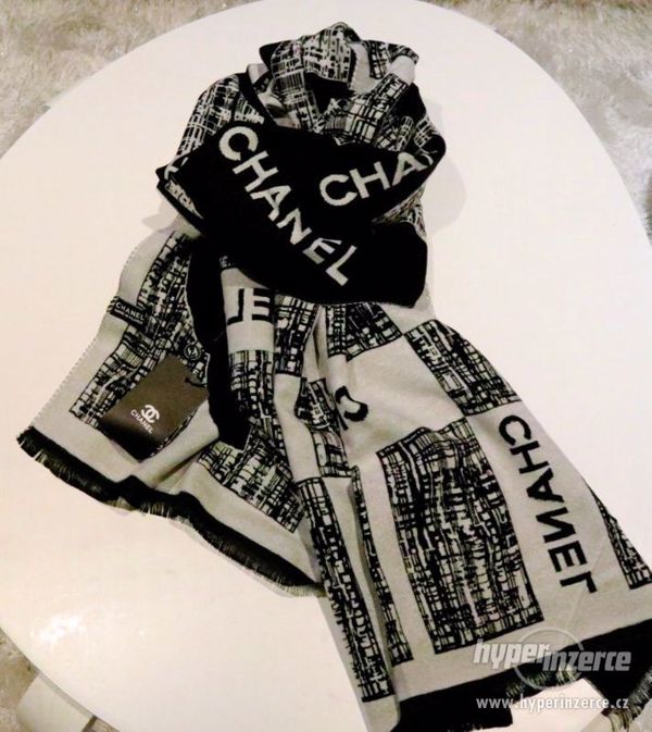 Nový šátek Chanel 180 x 70 cm - foto 4