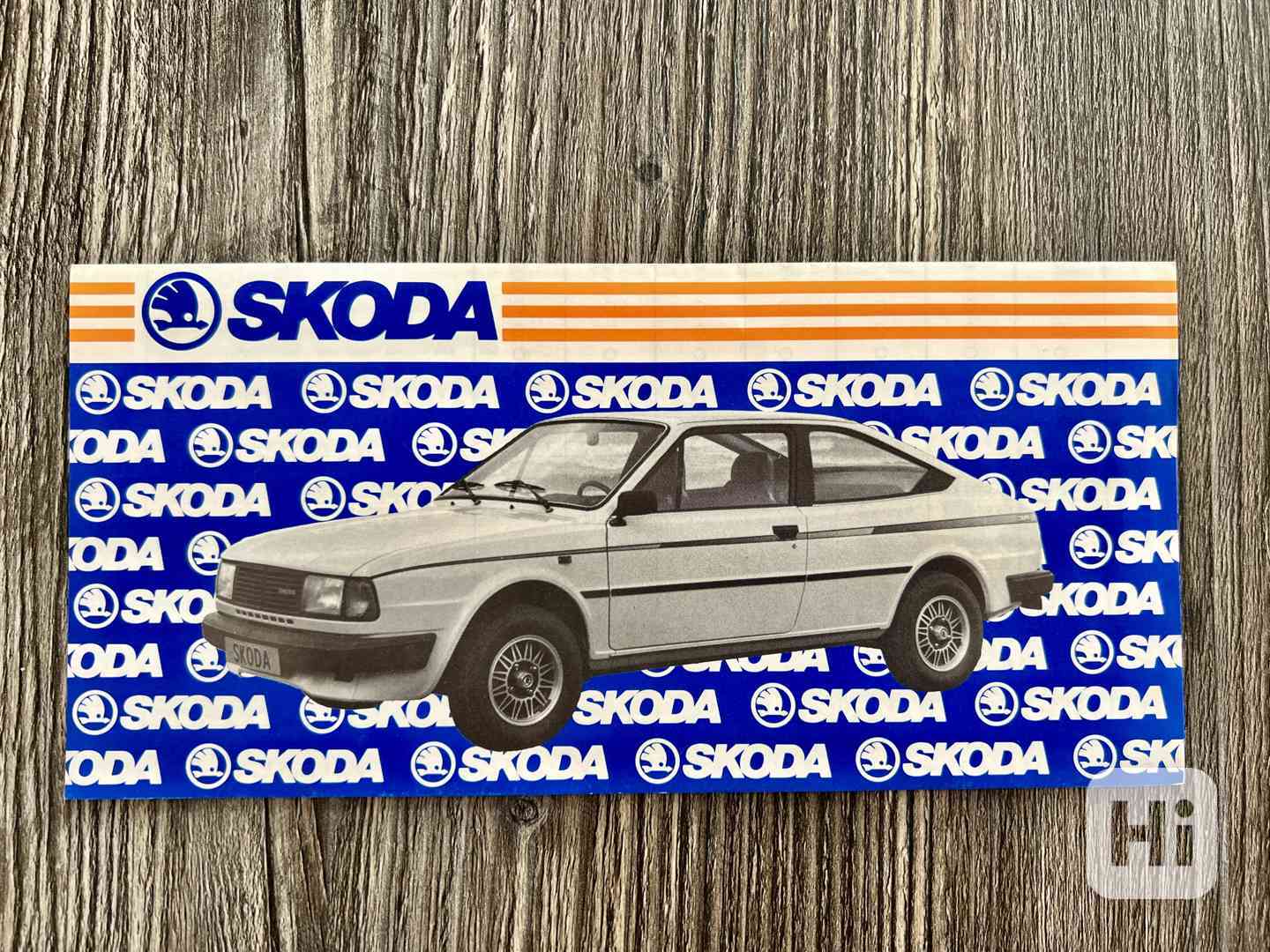 Dobový prospekt Škoda 105 / 120 / 130 / Rapid ( 1986 ) NL  - foto 1