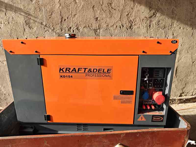 Třífázová elektrocentrála KRAFT&DELE KD154 - foto 2