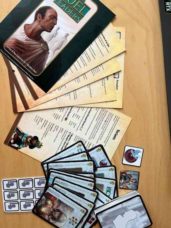 7 Wonders Duel - Leaders (fan made expansion) - foto 2