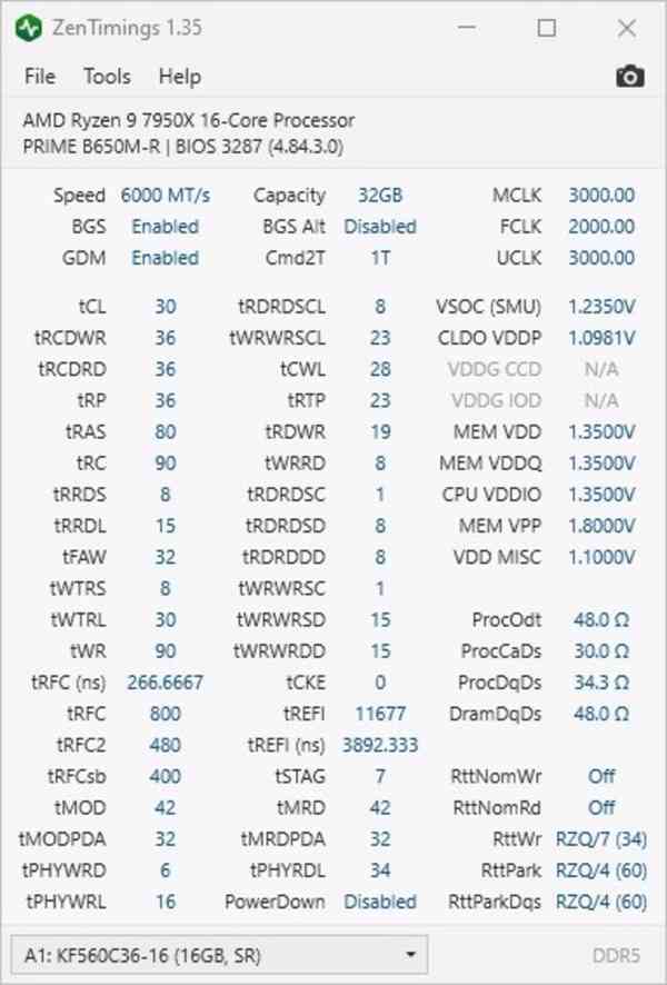 DDR5 Kingston Fury Beast 32 GB - foto 4