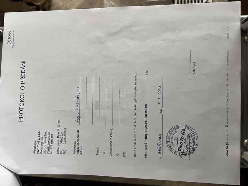 Víčkovací stroj - foto 8