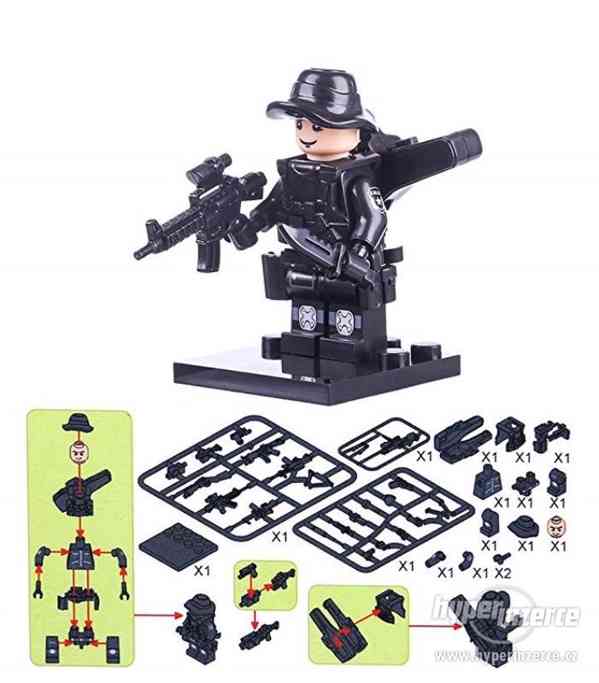 Predám postavičky SWAT kompatibilné so systémom LEGO CITY - foto 10