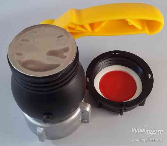 IBC kohout šroubovací 62mm / DN 50 hrubý zavit S60x6 - foto 5