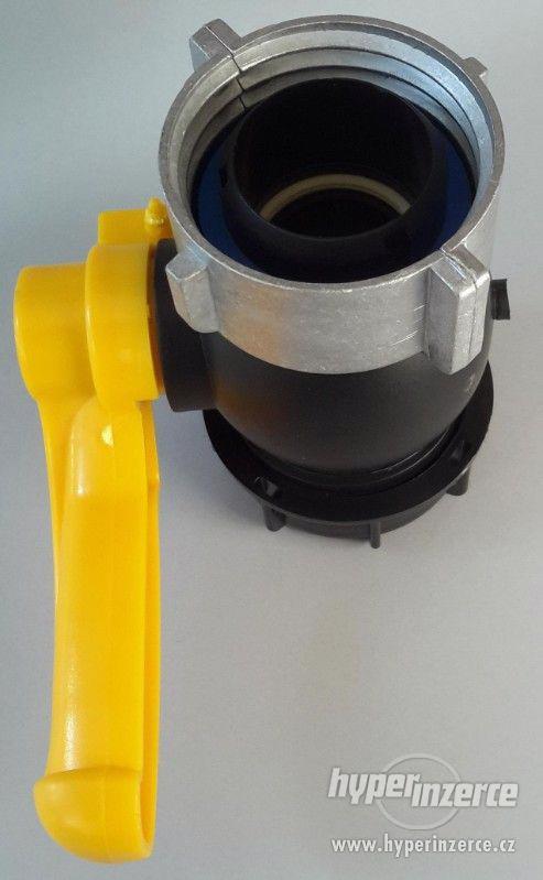 IBC kohout šroubovací 62mm / DN 50 hrubý zavit S60x6 - foto 6