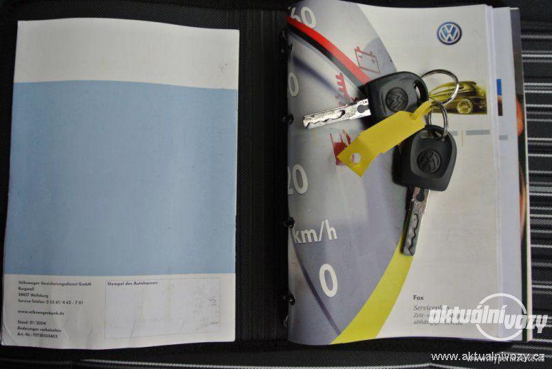 Volkswagen Fox 1.2, benzín, r.v. 2006, STK, centrál - foto 10