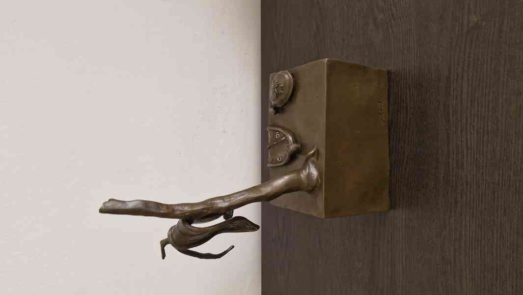 Dali  - Tekoucí hodiny 2 - bronz  - foto 5