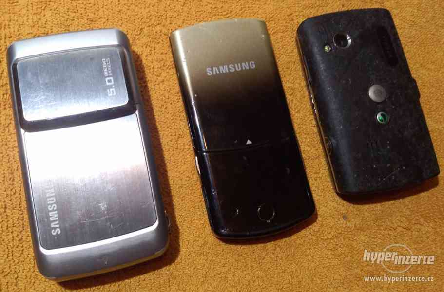 Samsung G800 +Samsung S5200 +Sony E. U20i -k opravě!!! - foto 9