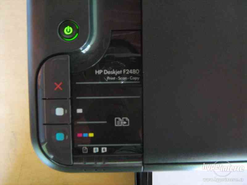 HP Deskjet F 2480-tiskárna, skener, kopírka - foto 2