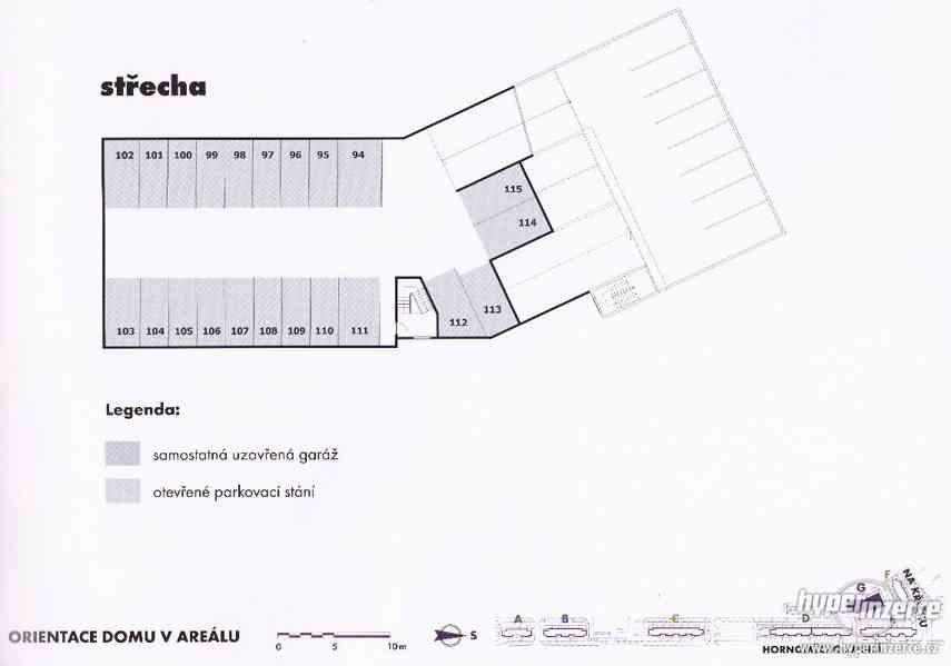 Prodám garážové stání, Praha 10, Hornoměcholupská - foto 3