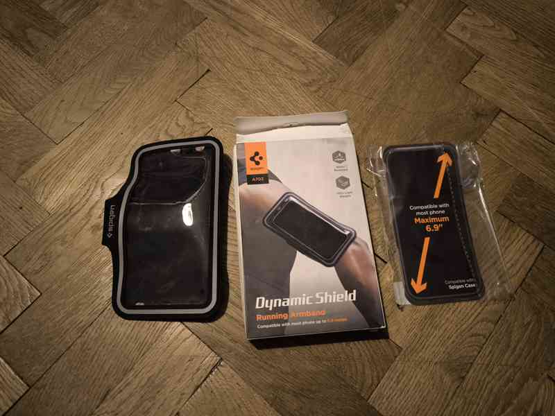 Sportovní pouzdro na ruku Spigen A703 Dynamic Shield 6,9" - foto 3
