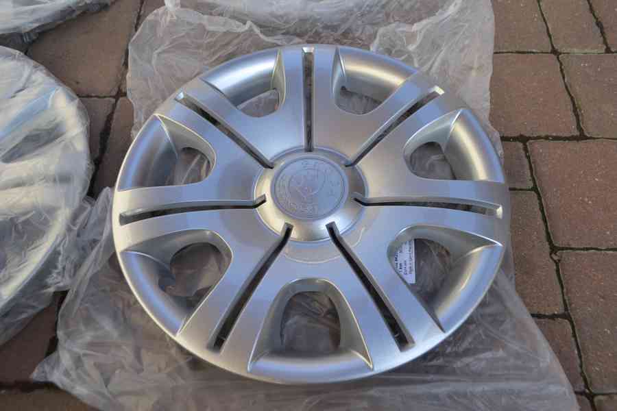 Sada – 4ks NOVÉ kryty kol -poklice ORIGINAL ŠKODA R14. - foto 9