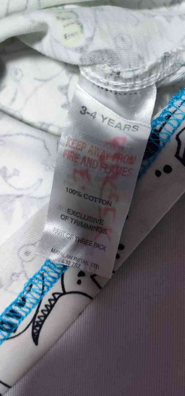 Dětské tričko s dinosaury, vel. 3-4 roky - foto 3