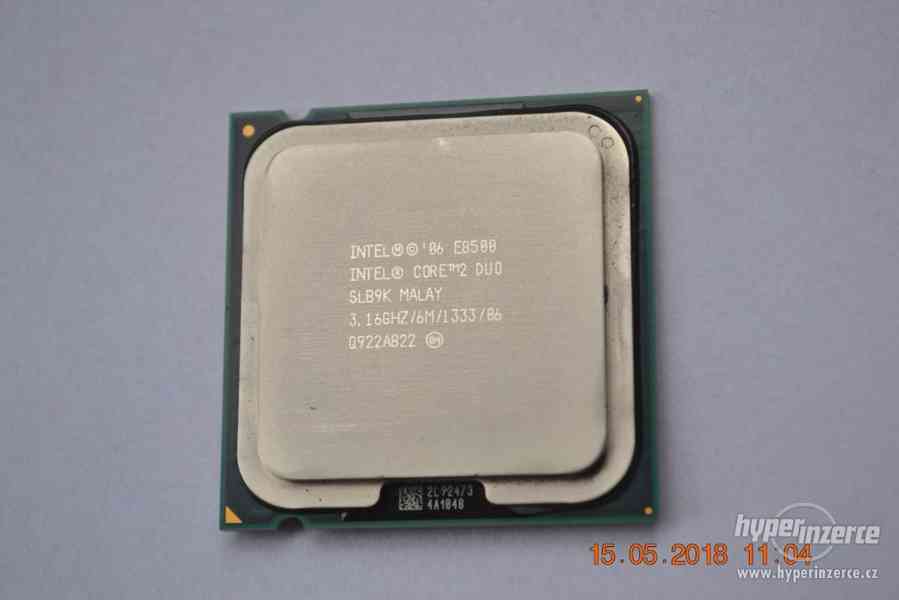 12ks INTEL Core 2 Duo E8500 (6M, 3,16GHz, 1333MHz) 775 - foto 1