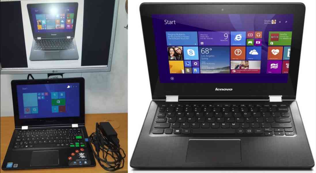 Dotykový tableto notebook Lenovo IdeaPad Yoga 300-11IBY  - foto 6