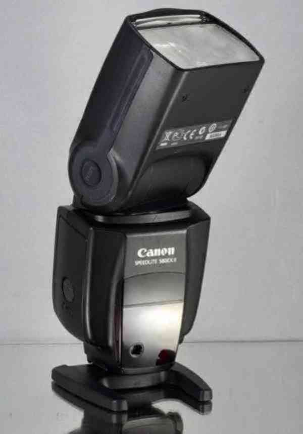 blesk Canon Speedlite 580 EX II E-TTL master-slave - foto 2
