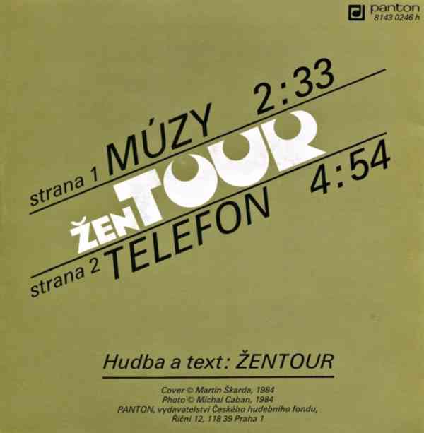 Žentour – Múzy / Telefon  (SP) - foto 2