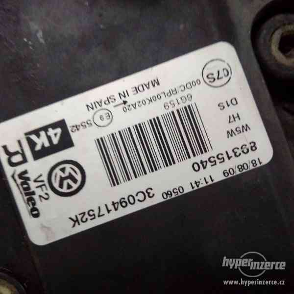 xenon bi-xenon pravy vw passat b6 svetlo prave 08- - foto 13