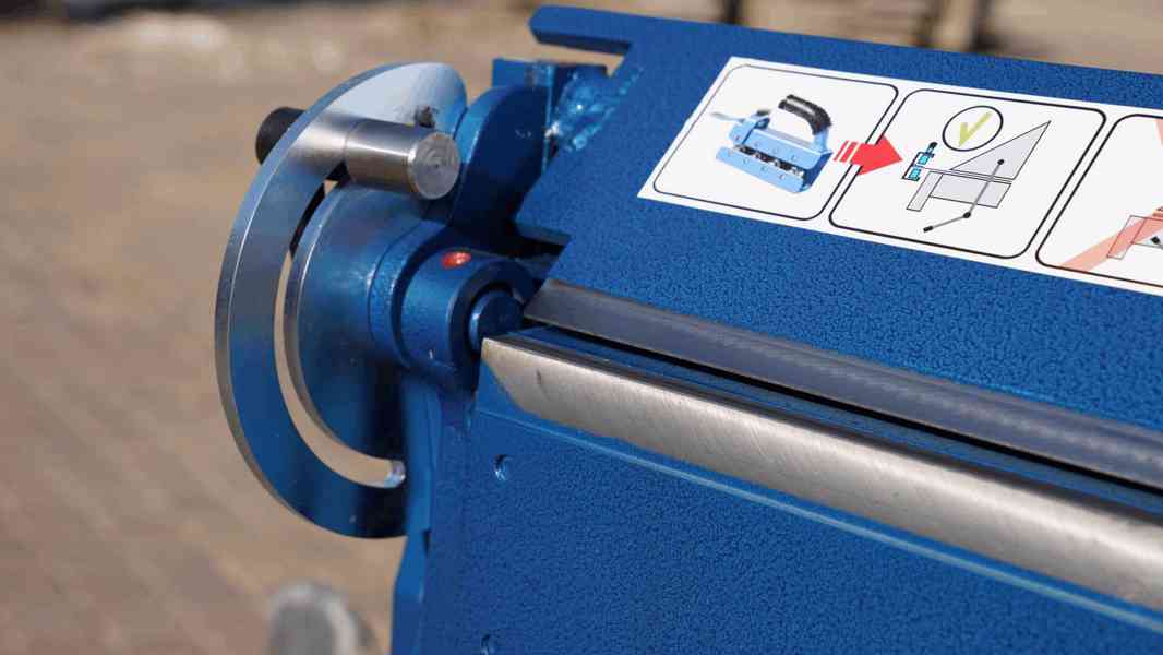 Klempířská ohýbačka plechu ZGR 2140/0,8/145° Prod-Masz - foto 6