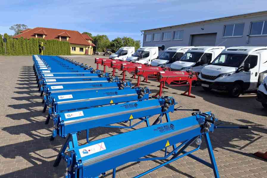 Klempířská ohýbačka plechu ZGR 2140/0,8/145° Prod-Masz - foto 10