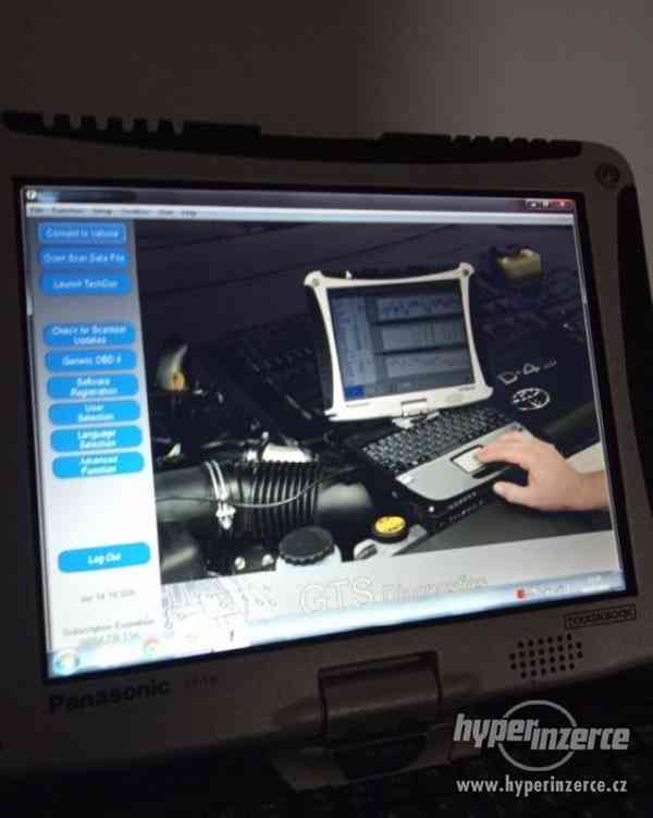 panasonic toughbook CF-19 český jaz + diagnostika OTC toyota - foto 1