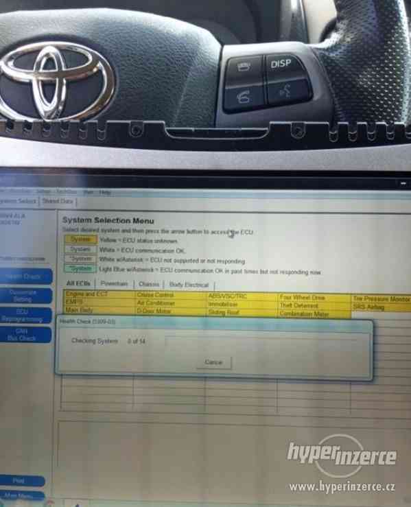 panasonic toughbook CF-19 český jaz + diagnostika OTC toyota - foto 7