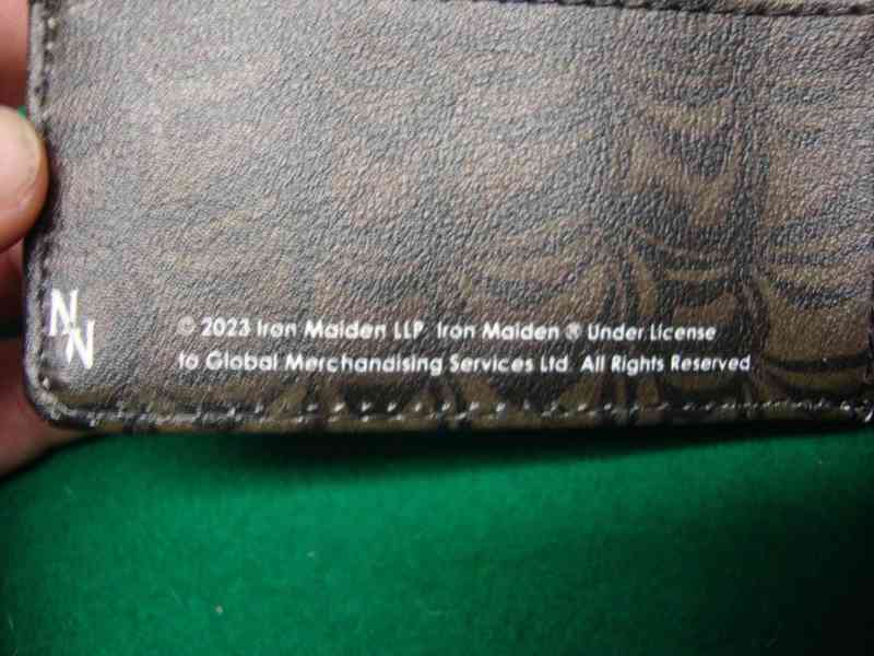 Iron Maiden Peněženka černá Piece of Mind nová nepoužitá top - foto 12