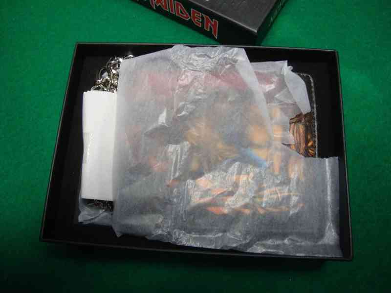 Iron Maiden Peněženka černá Piece of Mind nová nepoužitá top - foto 7