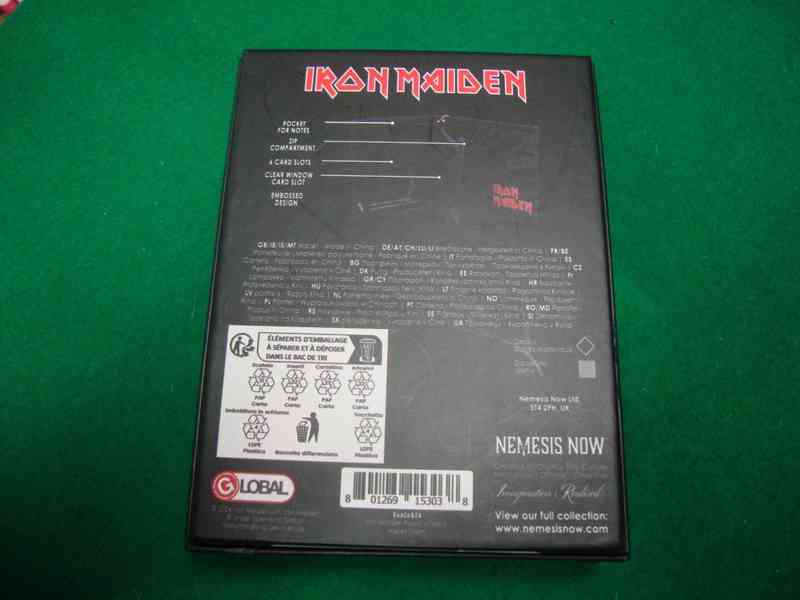 Iron Maiden Peněženka černá Piece of Mind nová nepoužitá top - foto 4