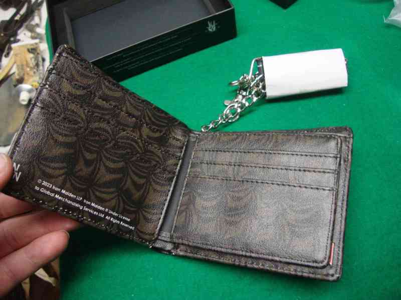 Iron Maiden Peněženka černá Piece of Mind nová nepoužitá top - foto 11