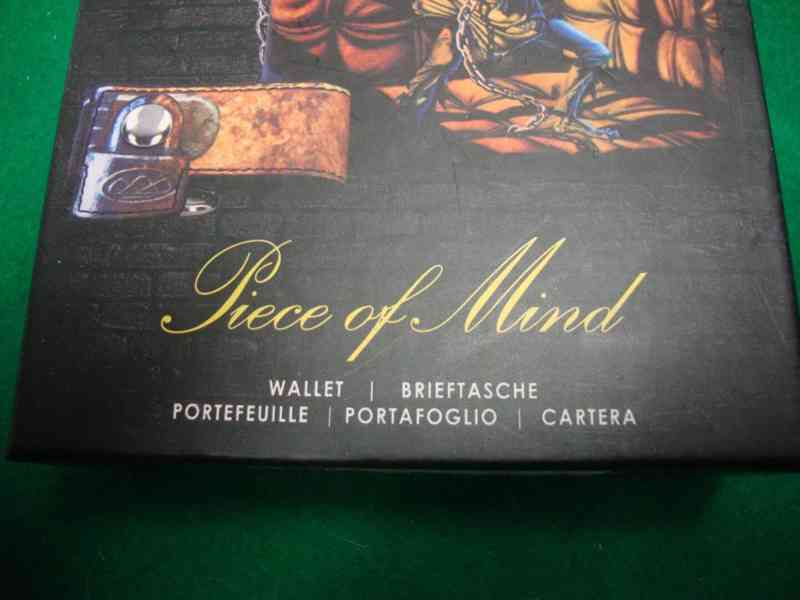 Iron Maiden Peněženka černá Piece of Mind nová nepoužitá top - foto 2