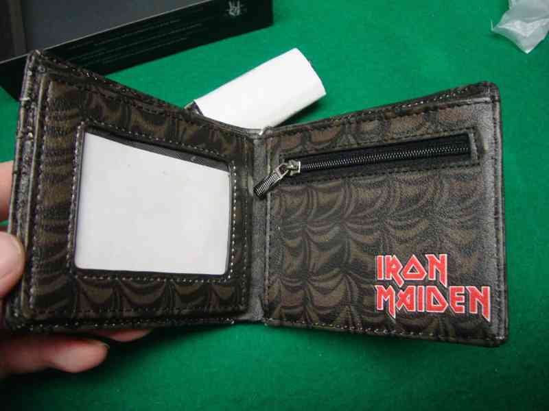 Iron Maiden Peněženka černá Piece of Mind nová nepoužitá top - foto 13